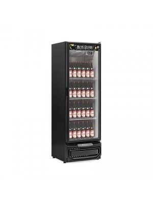 Cervejeira GCB-50 V pr 450L Porta de vidro duplo temperado Frost Free c/ led Fechamento Automático Gelopar