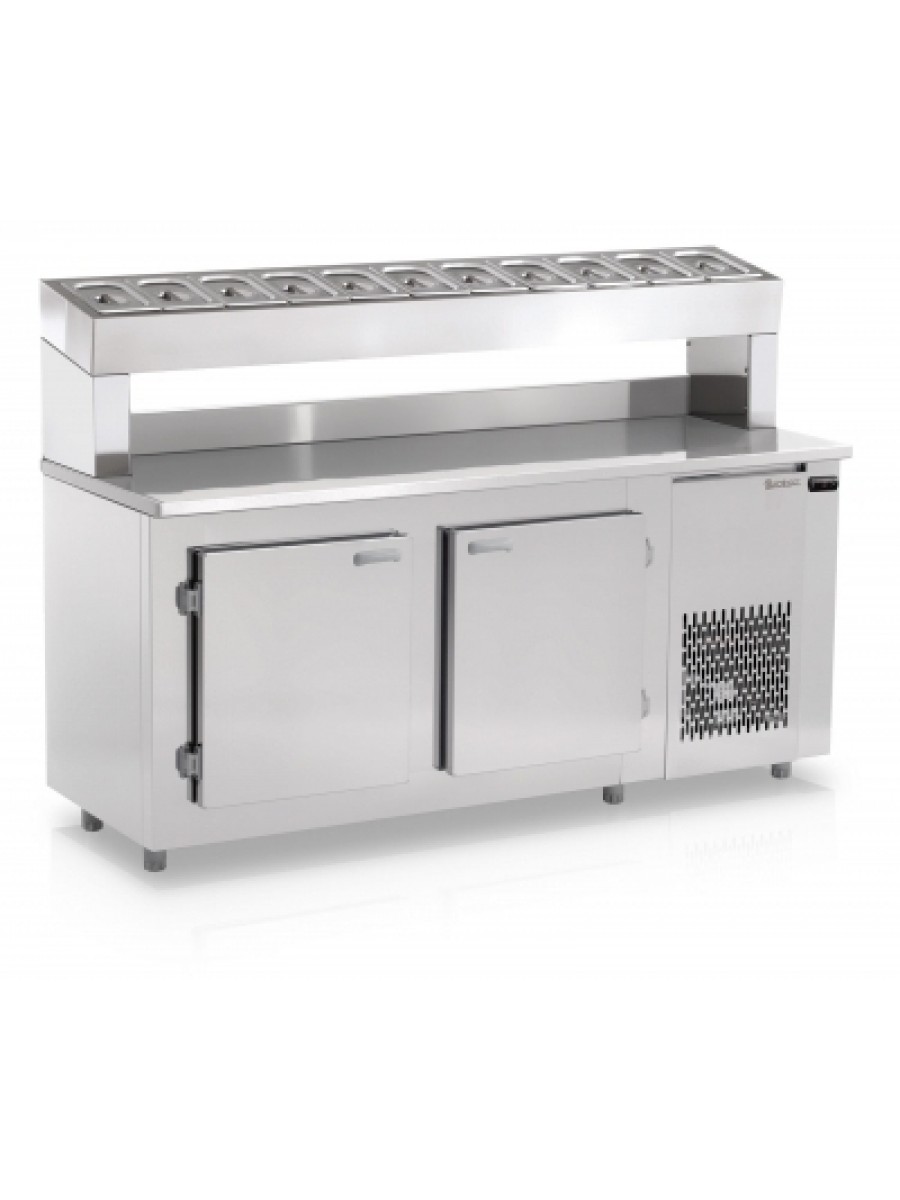 BALCÃO REFRIGERADO CONDIMENTARIA 190