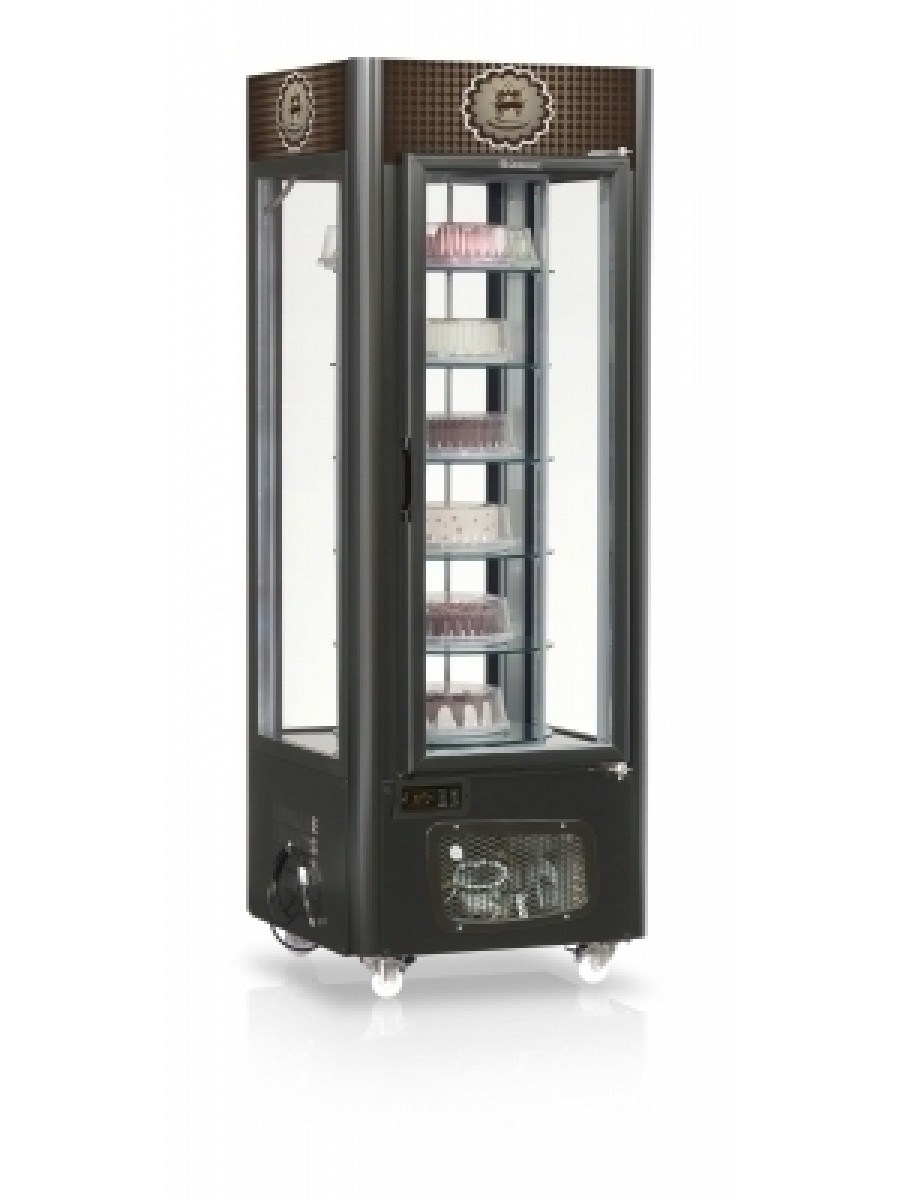 VITRINE REFRIGERADA PARA BOLOS GIRATORIA