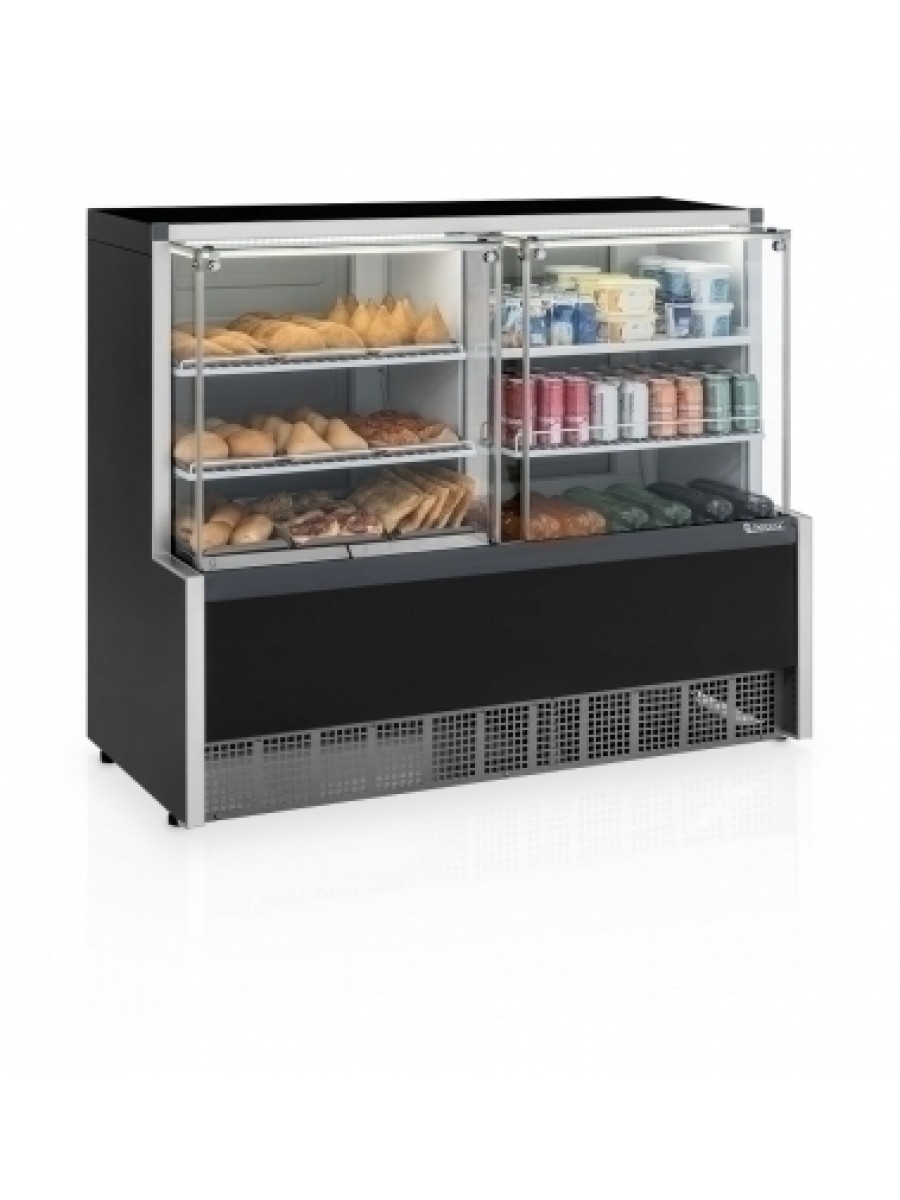 VITRINE QUENTE/FRIA 1 PLACA FRIA 140R