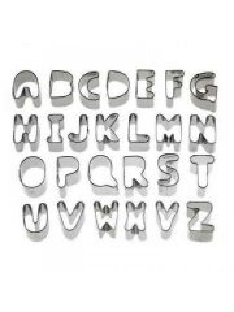 CONJUNTO DE CORTADORES/MOLDES LETRAS