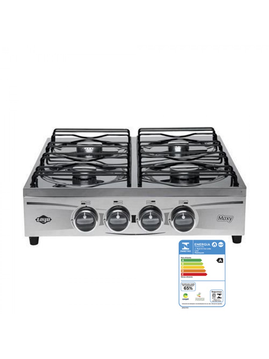 FOGÃO A GÁS MAXY INOX