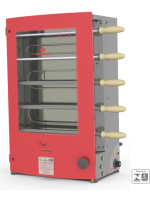 ASSADOR ROTATIVO INDUSTRIAL PRR-051 RED STYLE