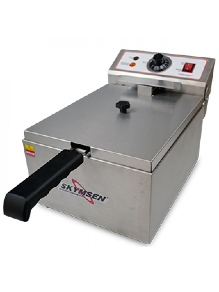 FRITADEIRA ELÉTRICA 1 CUBA 5,5L OLÉO INOX