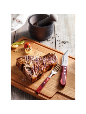 GARFO DE MESA POLYWOOD EM AÇO INOX