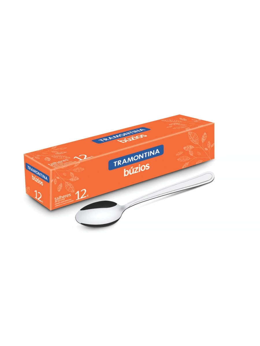 COLHER DE SOBREMESA EM AÇO INOX