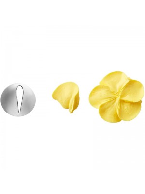 bico de decoração de bolos de pétalas 104