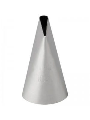 bico de decoração de bolos de pétalas 104