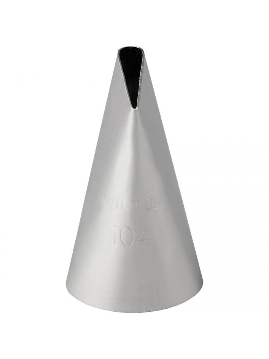 bico de decoração de bolos de pétalas 104