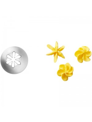 bicos de decoração de bolo de flores de gota grande 2D