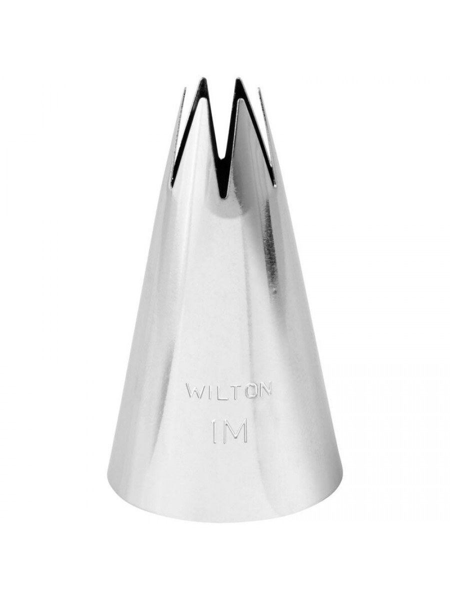 bico decoração de bolo de estrela aberta 1M