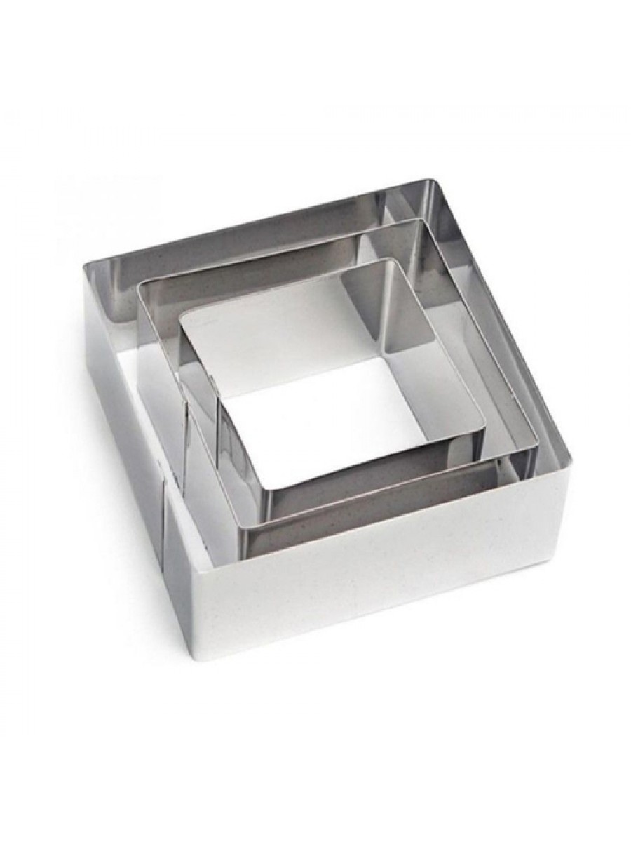 CORTADOR INOX QUADRADO COM 3
